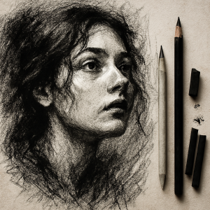 Charcoal Painting  (2DW)*