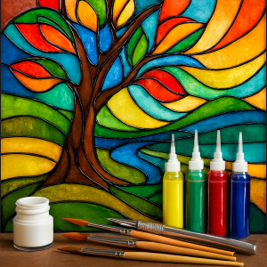 Glass Painting  (2DW)*