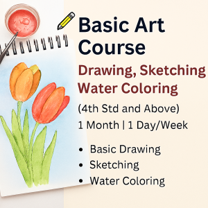 Basic Drawing and Water Coloring (1DW)*